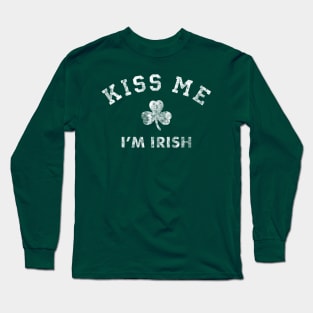 kiss me im irish Long Sleeve T-Shirt